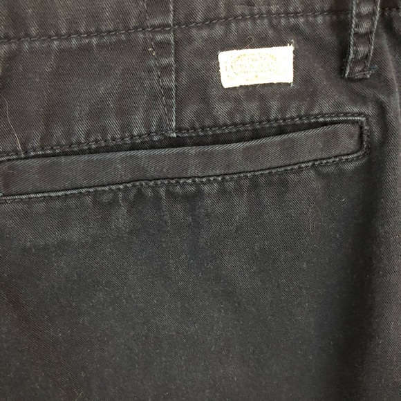Lauren Ralph Lauren Shorts Womens 16 Navy Blue Flat Front Zip Button Closure - Picture 8 of 11